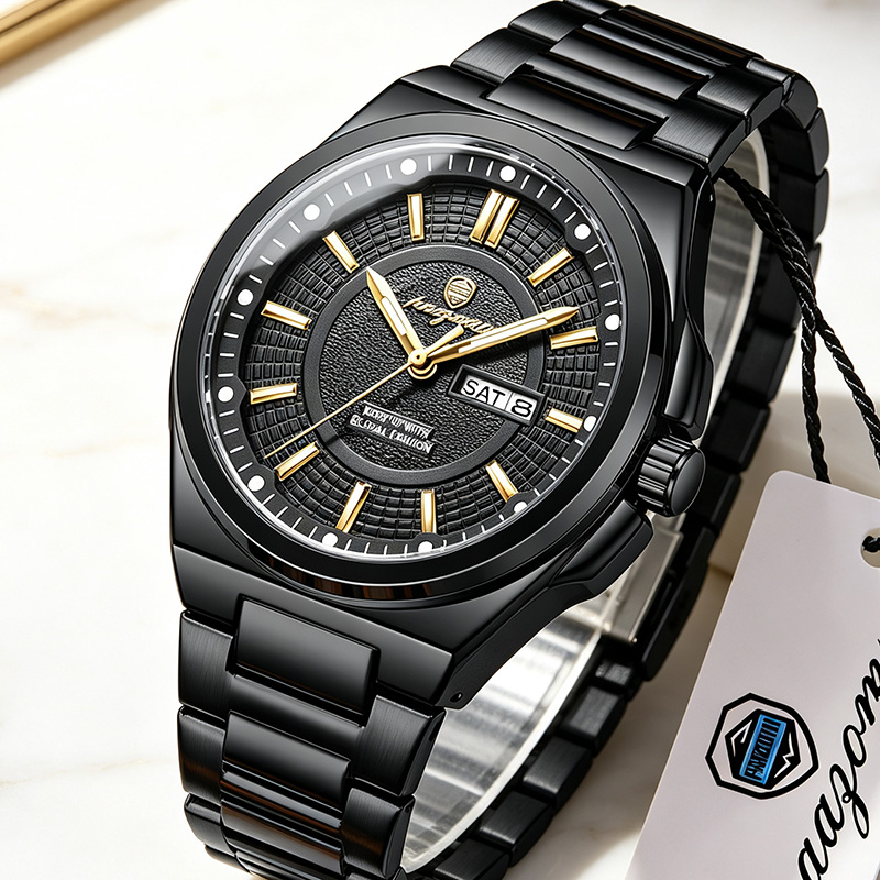 Luxury Watch Organizer For Men - Reloj PAAZOMU de lujo a la