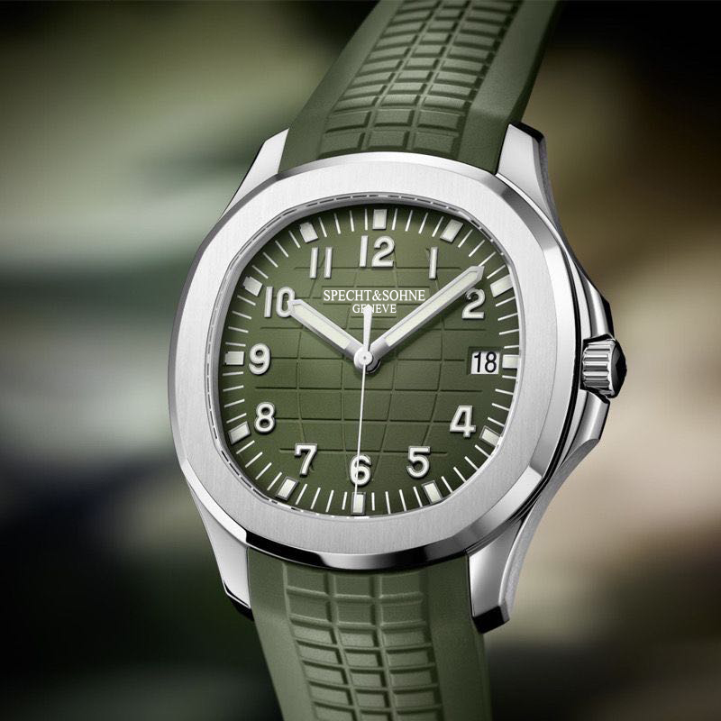 Luxury Watch Rubber Strap - 2025 nuevos relojes para hombre, reloj