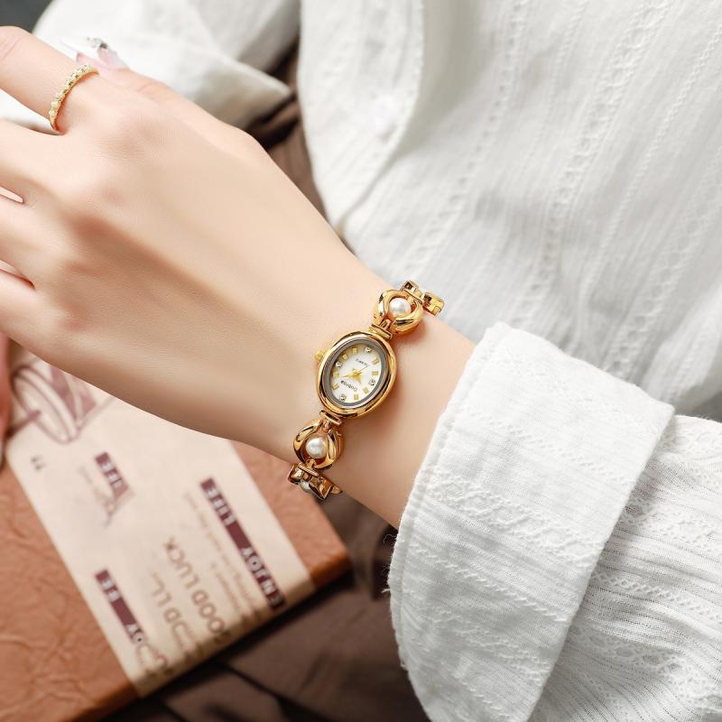 Luxury Watch Trading - Reloj de perlas de imitación de