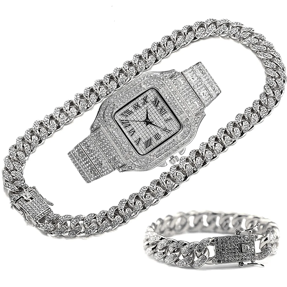 Luxury Watch Miami - Cadena helada de lujo para hombres