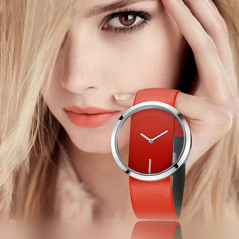 Luxury Watch With Leather Strap - Relojes de marca superior de lujo