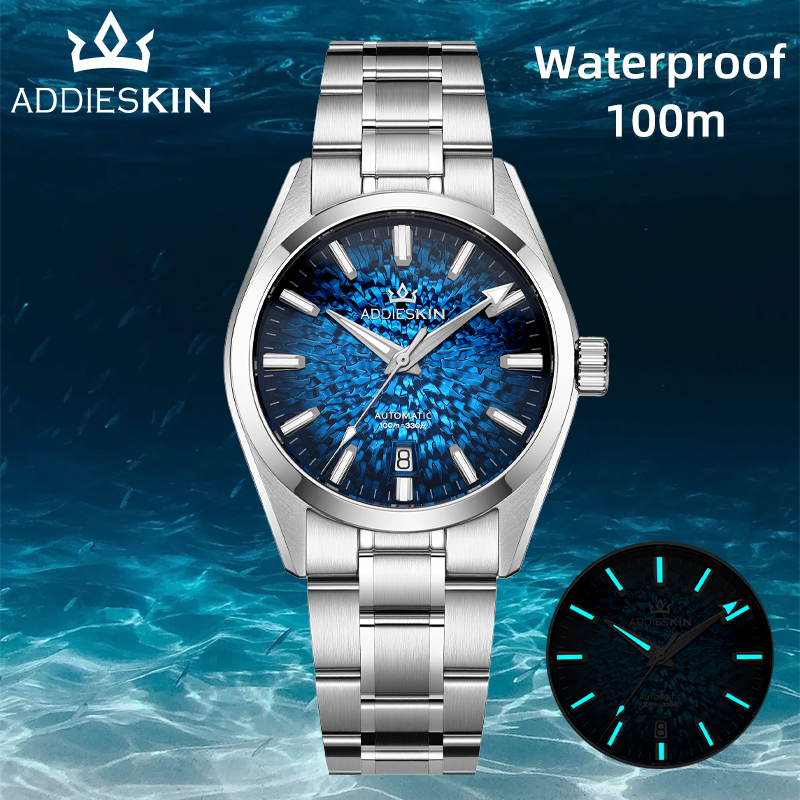Exhibition Movement Display - Reloj Mecánico para Hombre AddiesKin K003