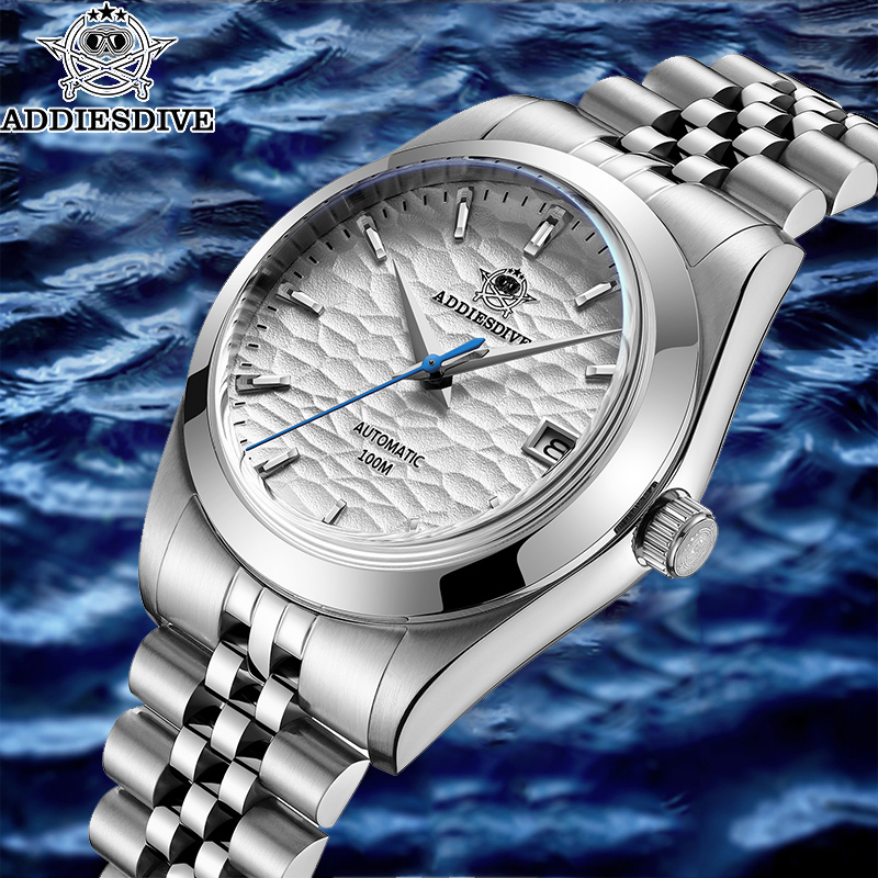 Luxury Watch Drawing - Reloj Mecánico Automático ADDIESDIVE AD2118 para