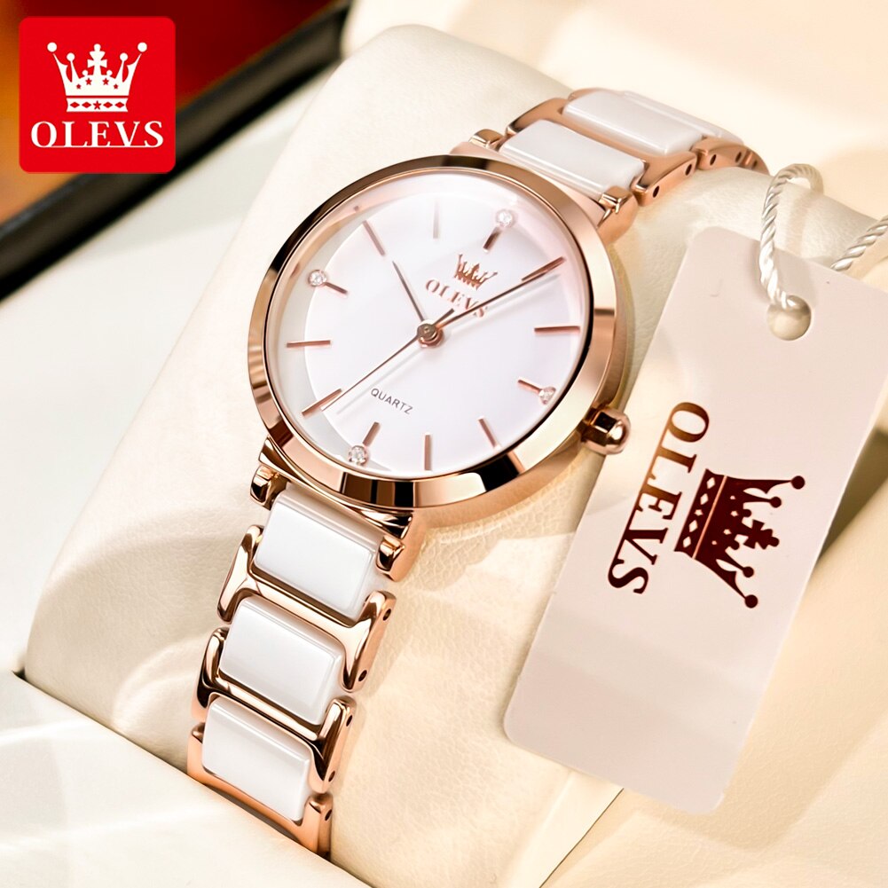 Luxury Watch Cheap - OLEVS-Reloj de cuarzo con correa de