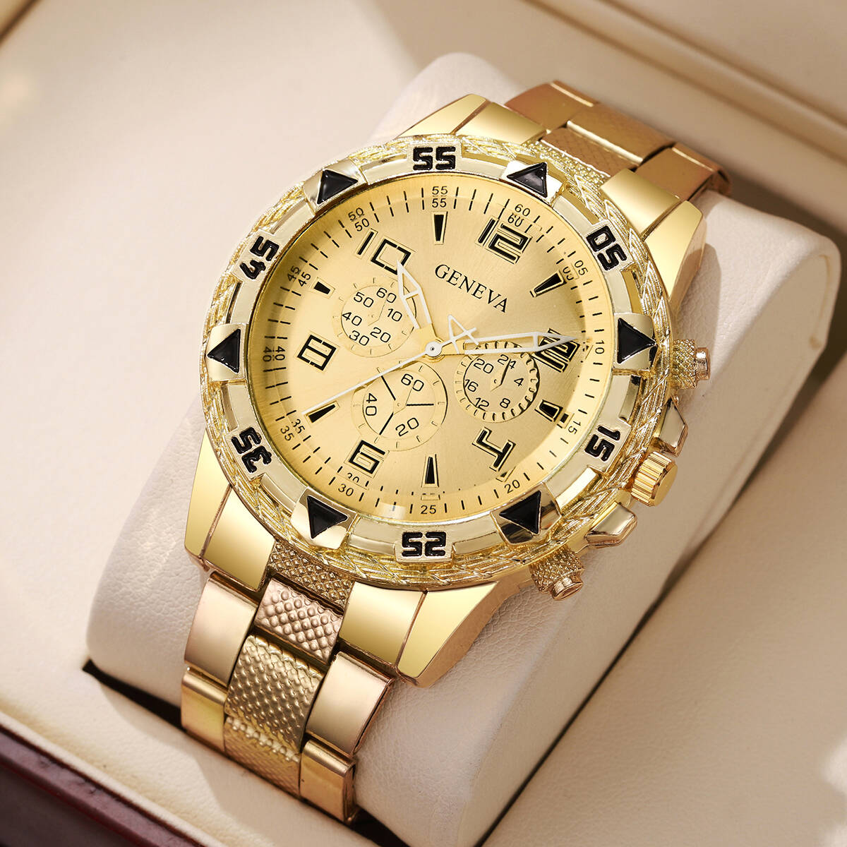 Luxury Watch Organizer For Men - Reloj de cuarzo de lujo con