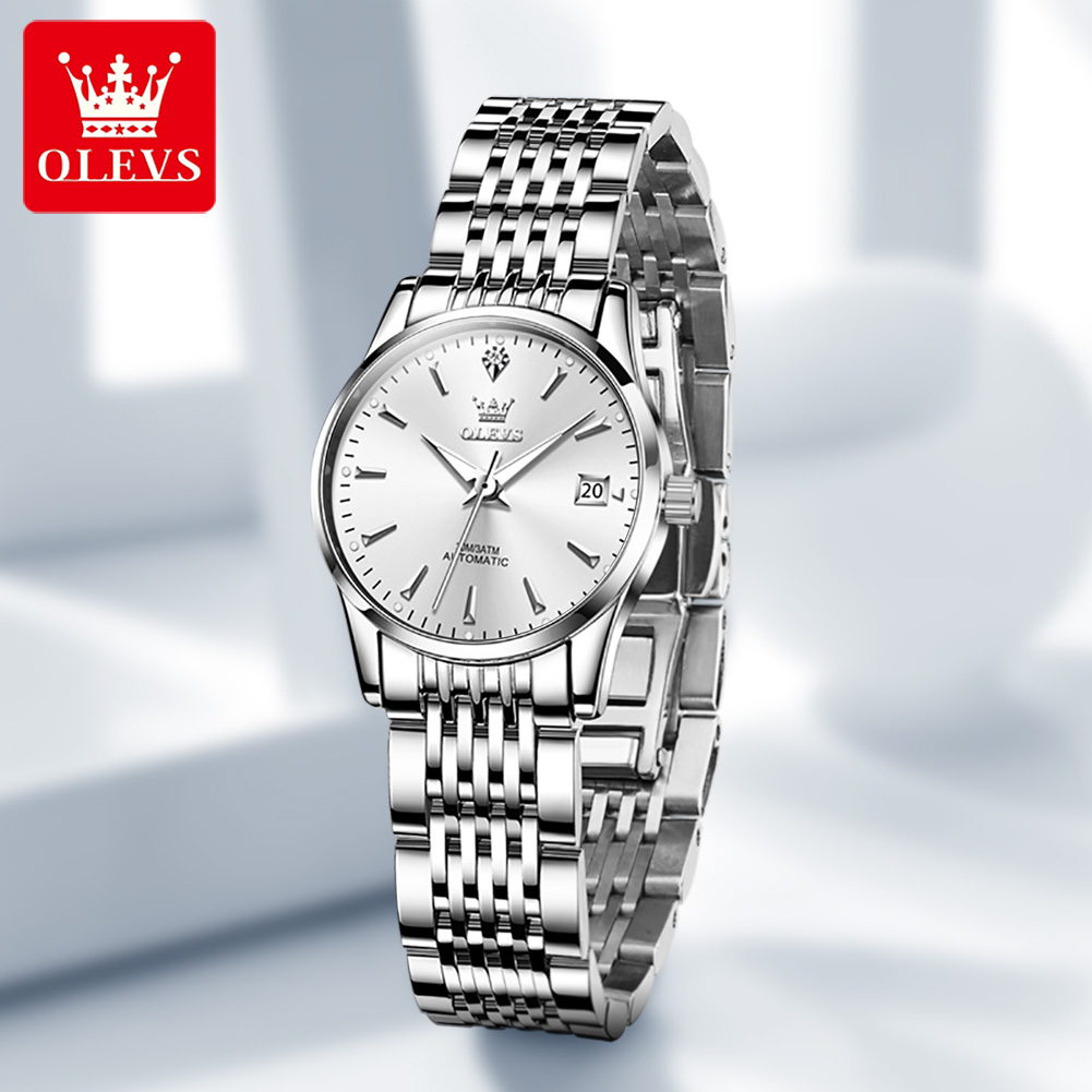 OLEVS 6635 reloj mecánico para - Luxury Watch Cheap reseña y precio