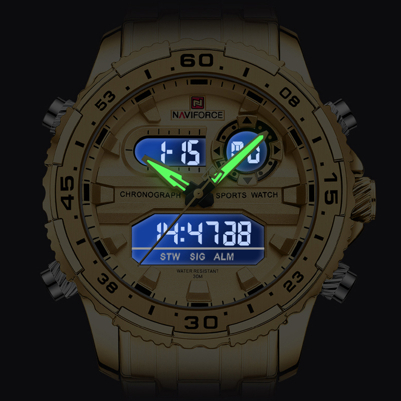 NAVIFORCE relojes de cuarzo pa - Luxury Watch Trading reseña y precio