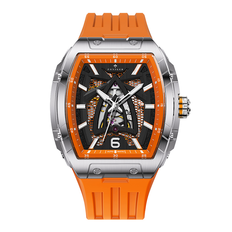 Reloj Automático PONIGER para  - Luxury Watch Rubber Strap reseña y precio