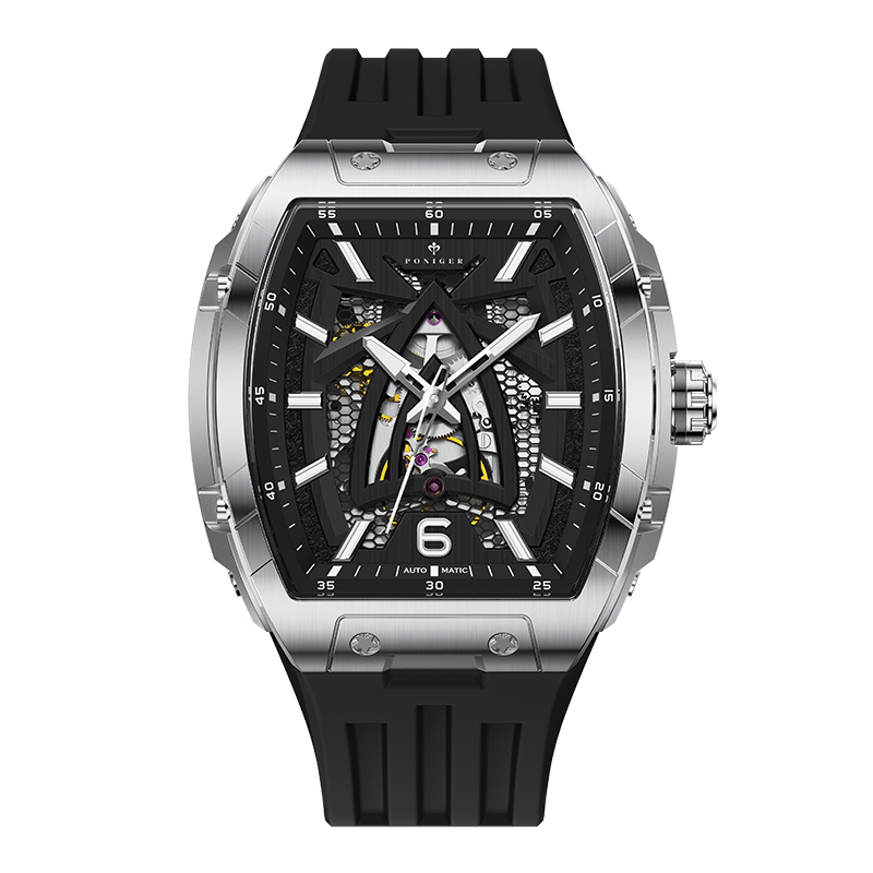 Reloj Automático PONIGER para  - Luxury Watch Rubber Strap reseña y precio