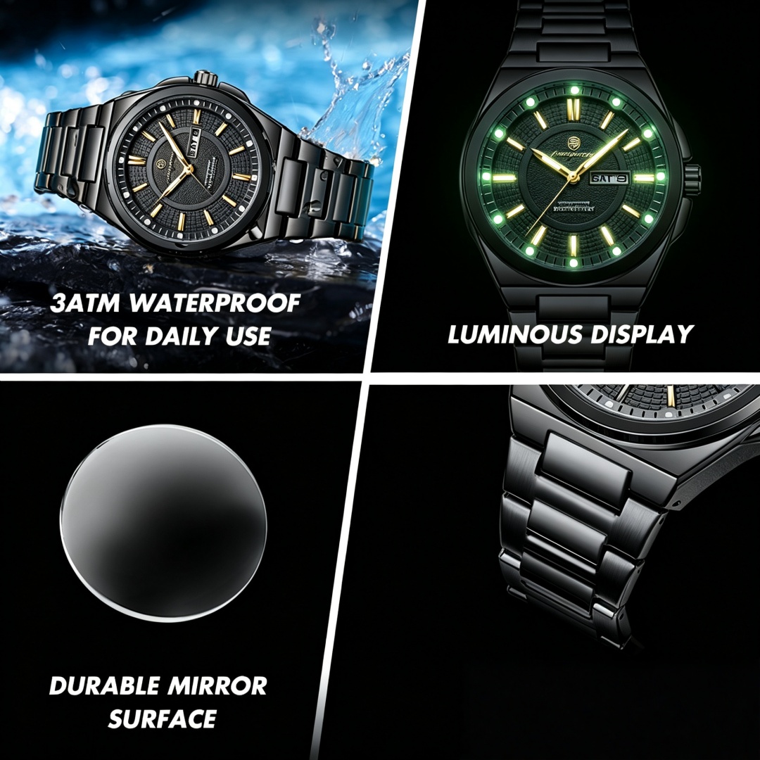Reloj PAAZOMU de lujo a la mod - Luxury Watch Organizer For Men reseña y precio
