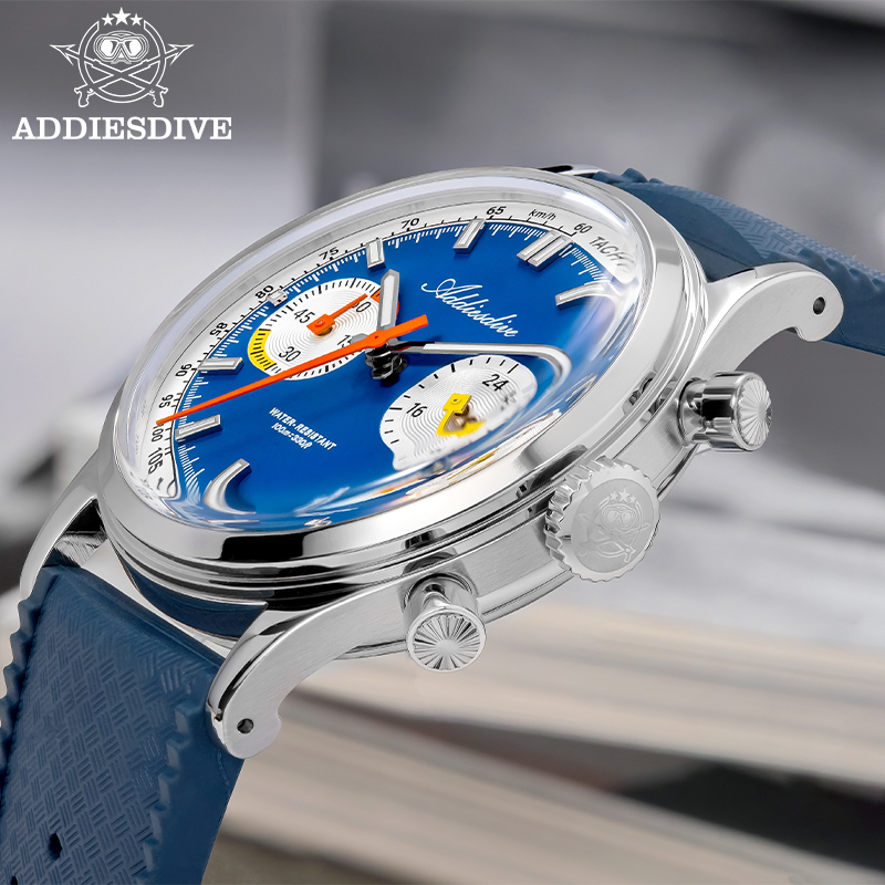 Reloj cronógrafo de cuarzo par - Luxury Watch Rubber Strap reseña y precio