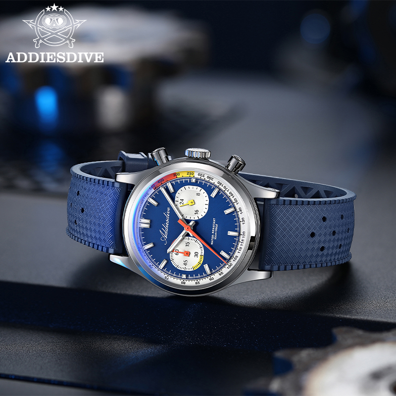 Reloj cronógrafo de cuarzo par - Luxury Watch Rubber Strap reseña y precio