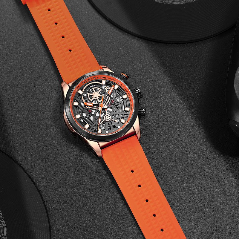 Reloj MEGIR 2026 Verde Oliva,  - Luxury Watch Review reseña y precio