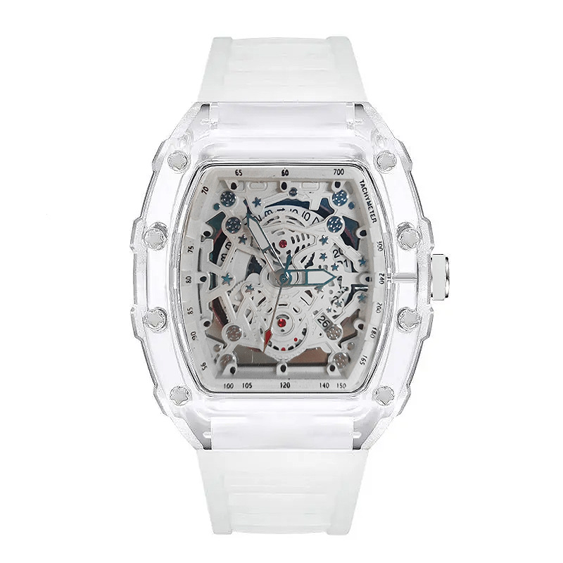 Tonneau, reloj de cuarzo a la  - Luxury Watch Rubber Strap reseña y precio