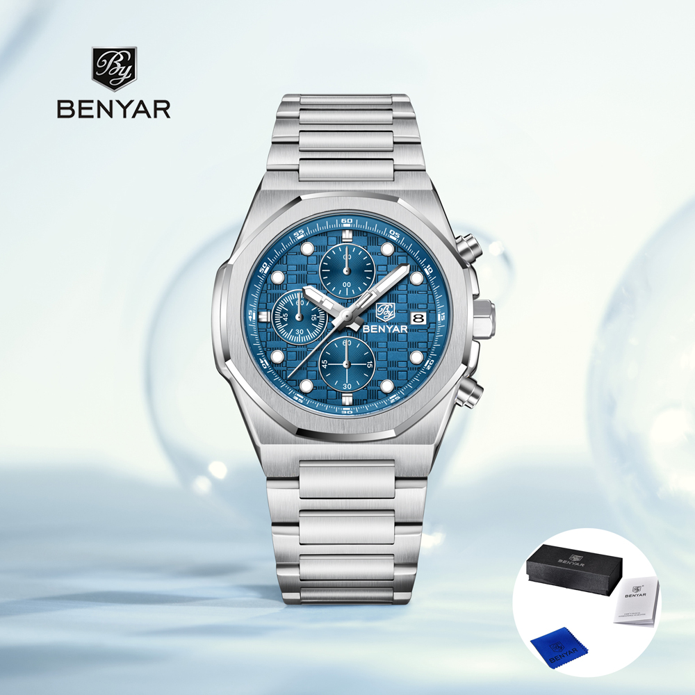 2025 nuevos relojes BENYAR par - Luxury Watch Organizer For Men reseña y precio