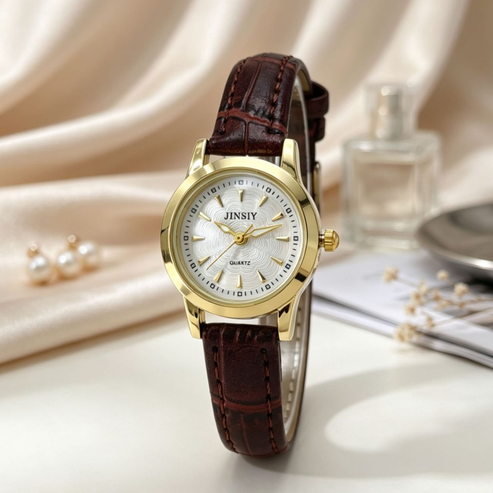 Reloj de Cuarzo con Correa de  - Luxury Watch With Leather Strap reseña y precio