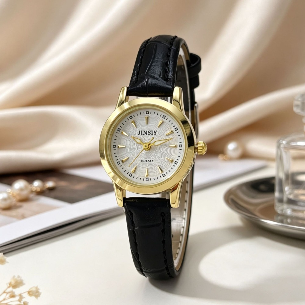 Reloj de Cuarzo con Correa de  - Luxury Watch With Leather Strap reseña y precio