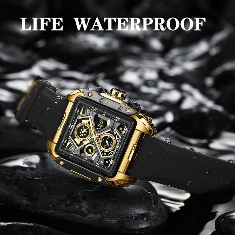 LIGE-reloj analógico con corre - Luxury Watch Hublot reseña y precio