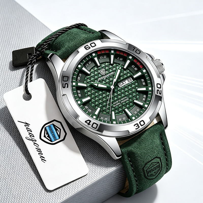 Relojes PAAZOMU de marca de lu - Luxury Watch Organizer For Men reseña y precio