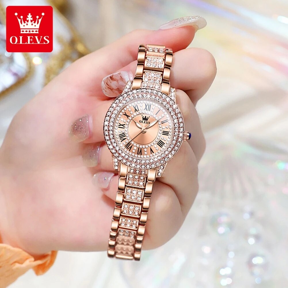 OLEVS 9943 reloj de cuarzo Ori - Luxury Watch Cheap reseña y precio