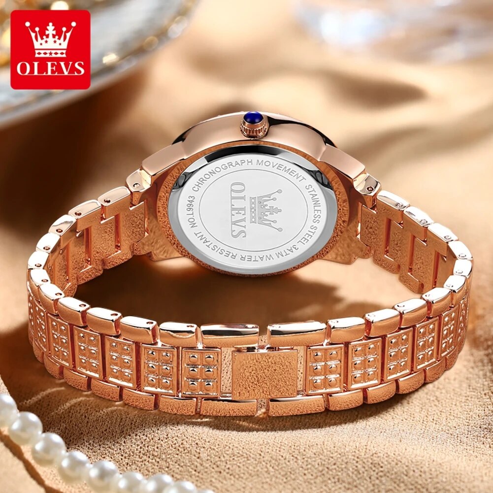 OLEVS 9943 reloj de cuarzo Ori - Luxury Watch Cheap reseña y precio