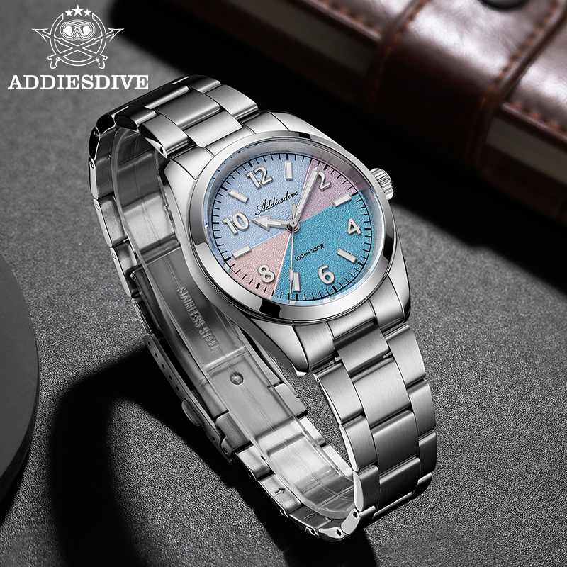 Reloj ADDIESDIVE de cristal de - Luxury Watch Travel Case reseña y precio