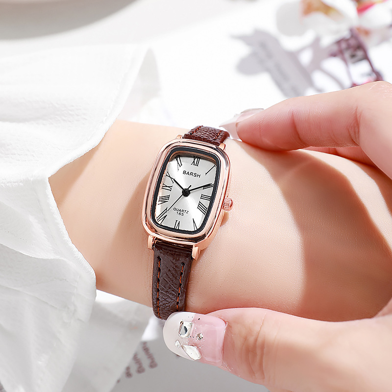 Reloj de cuarzo a la moda para - Luxury Watch With Leather Strap reseña y precio