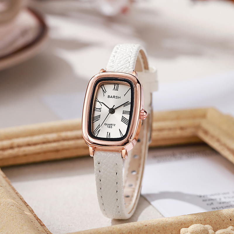 Reloj de cuarzo a la moda para - Luxury Watch With Leather Strap reseña y precio