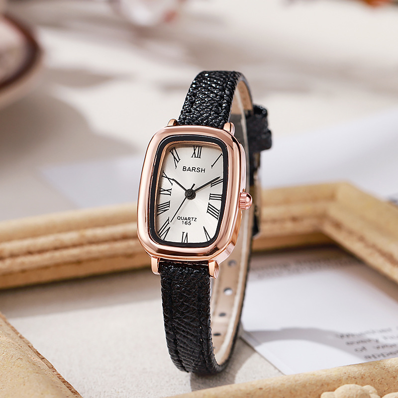 Reloj de cuarzo a la moda para - Luxury Watch With Leather Strap reseña y precio