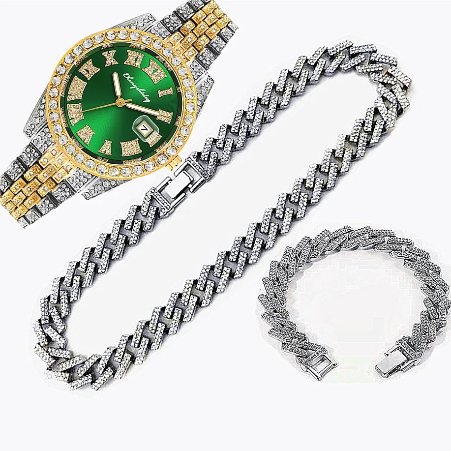 Reloj helado de lujo para homb - Luxury Watch Miami reseña y precio