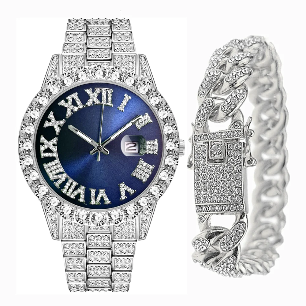 Pulsera completamente helada p - Luxury Watch Miami reseña y precio