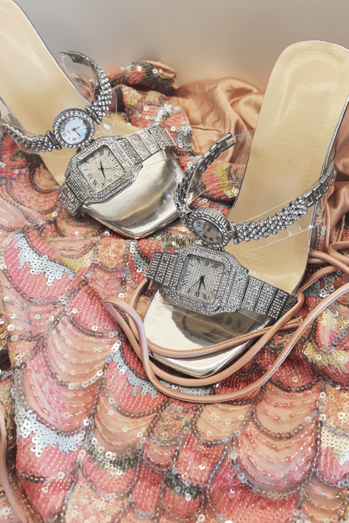 Sandalias de tacón alto con re - Luxury Watch With Leather Strap reseña y precio