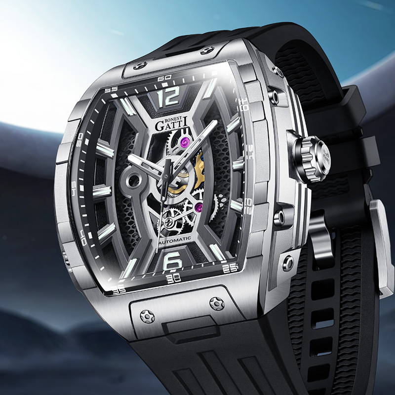Reloj de Lujo para Hombre BONE - Luxury Watch Rubber Strap reseña y precio