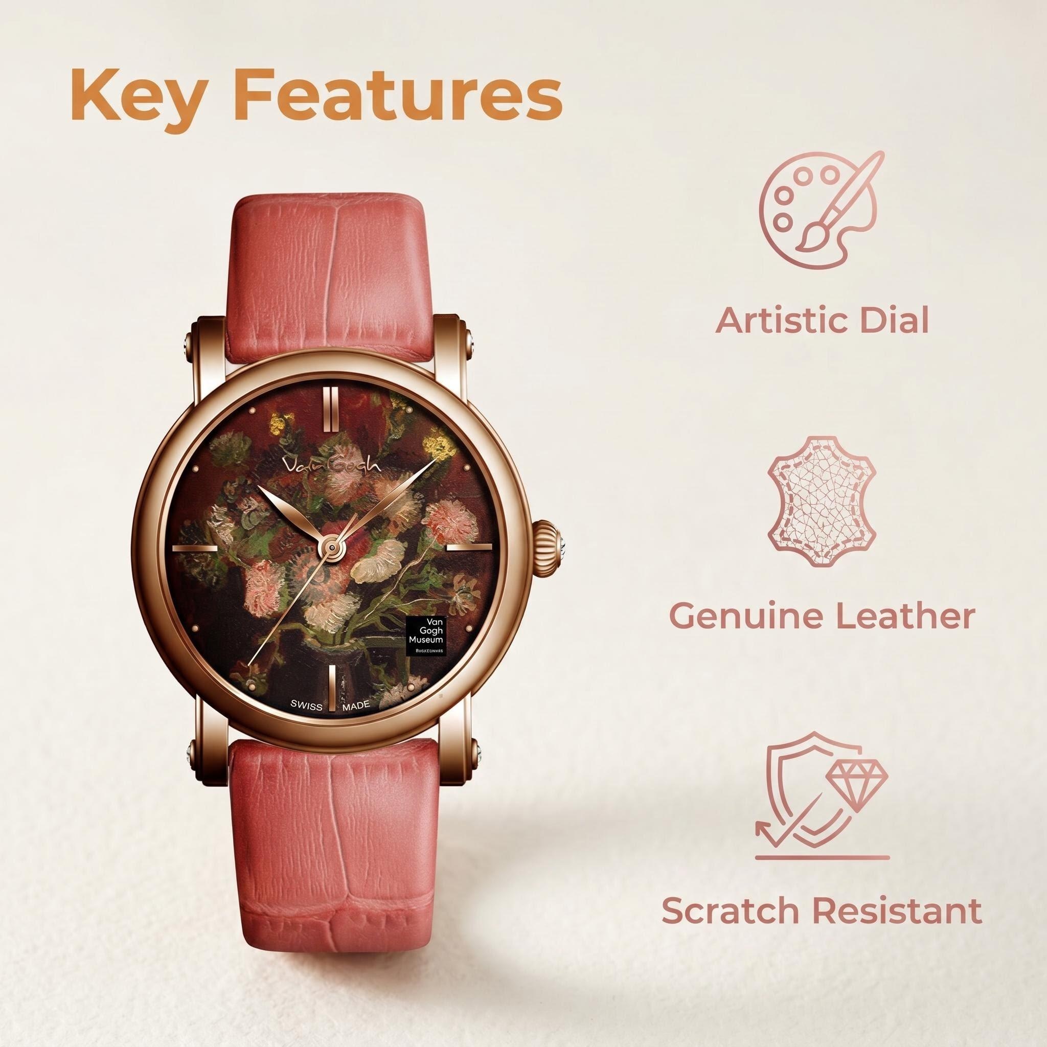Reloj de Cuarzo de Lujo Ligero - Luxury Watch With Leather Strap reseña y precio
