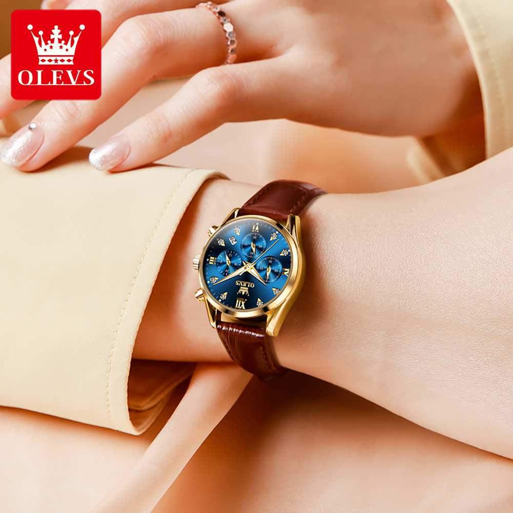 OLEVS 5523 relojes de marca or - Luxury Watch Cheap reseña y precio