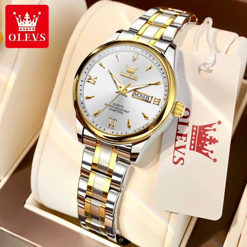 OLEVS-Reloj de mano clásico pa - Luxury Watch Cheap reseña y precio