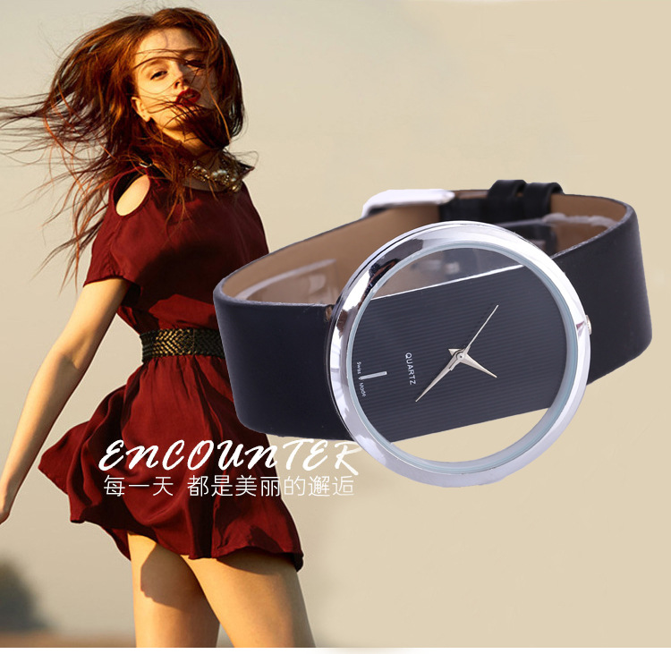 Relojes de marca superior de l - Luxury Watch With Leather Strap reseña y precio