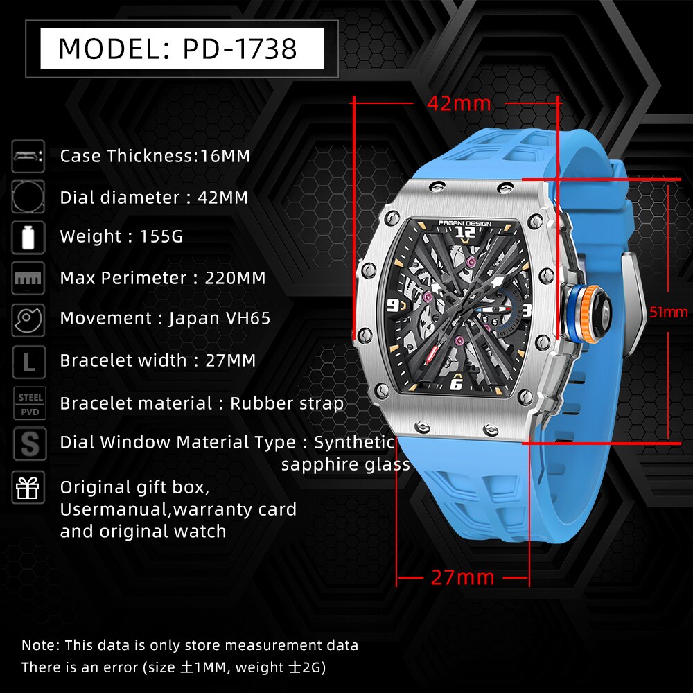 Reloj de Cuarzo para Hombre PA - Luxury Watch Hublot reseña y precio