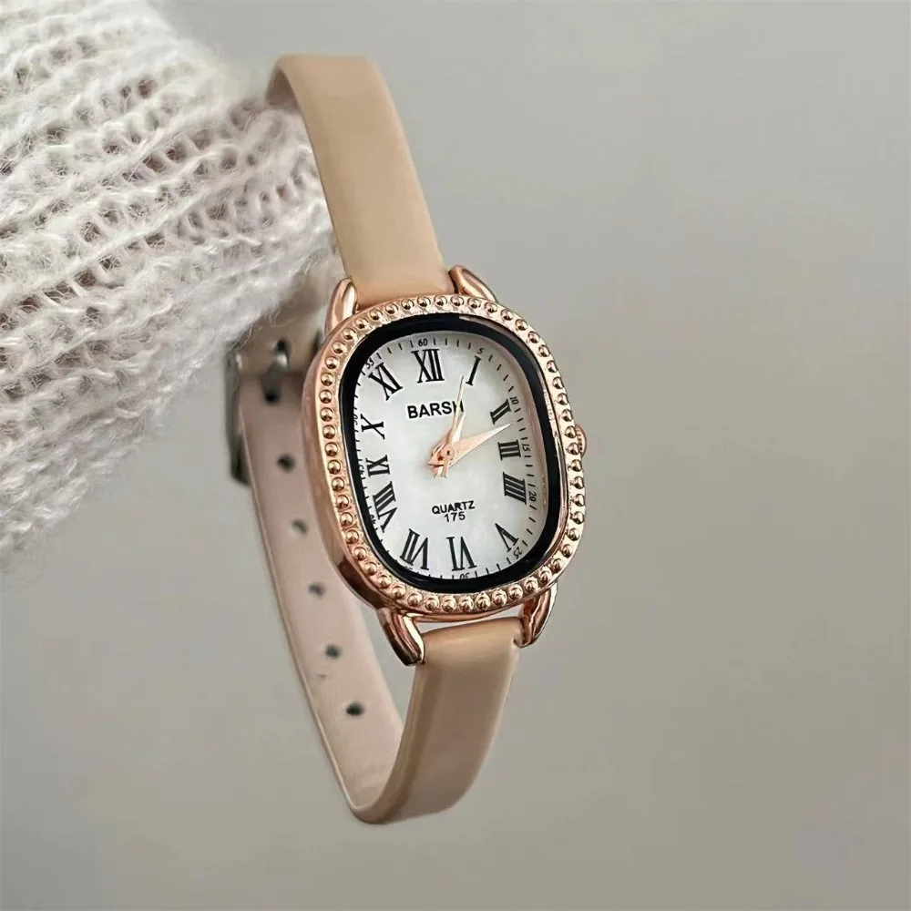 Relojes de marca famosa con es - Luxury Watch With Leather Strap reseña y precio