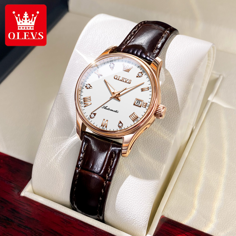 OLEVS-Reloj de pulsera para mu - Luxury Watch Cheap reseña y precio