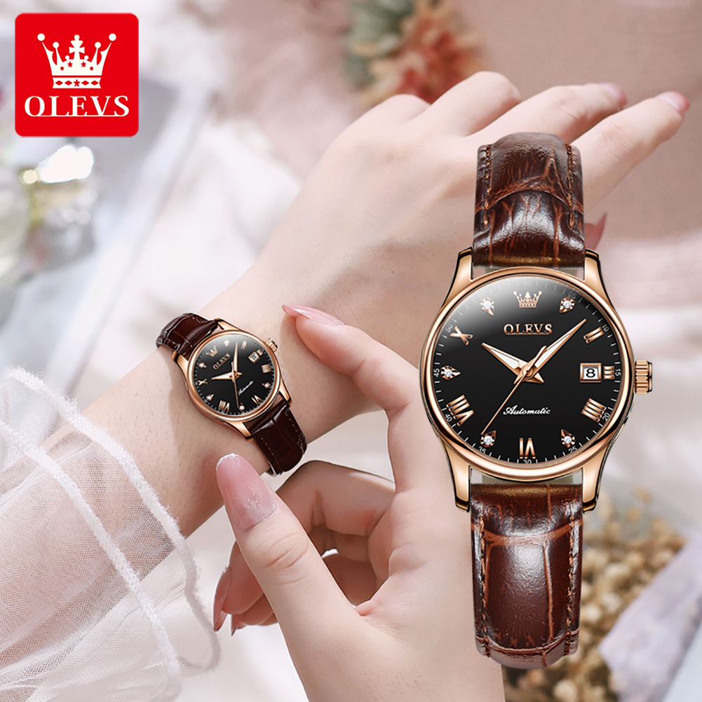OLEVS-Reloj de pulsera para mu - Luxury Watch Cheap reseña y precio