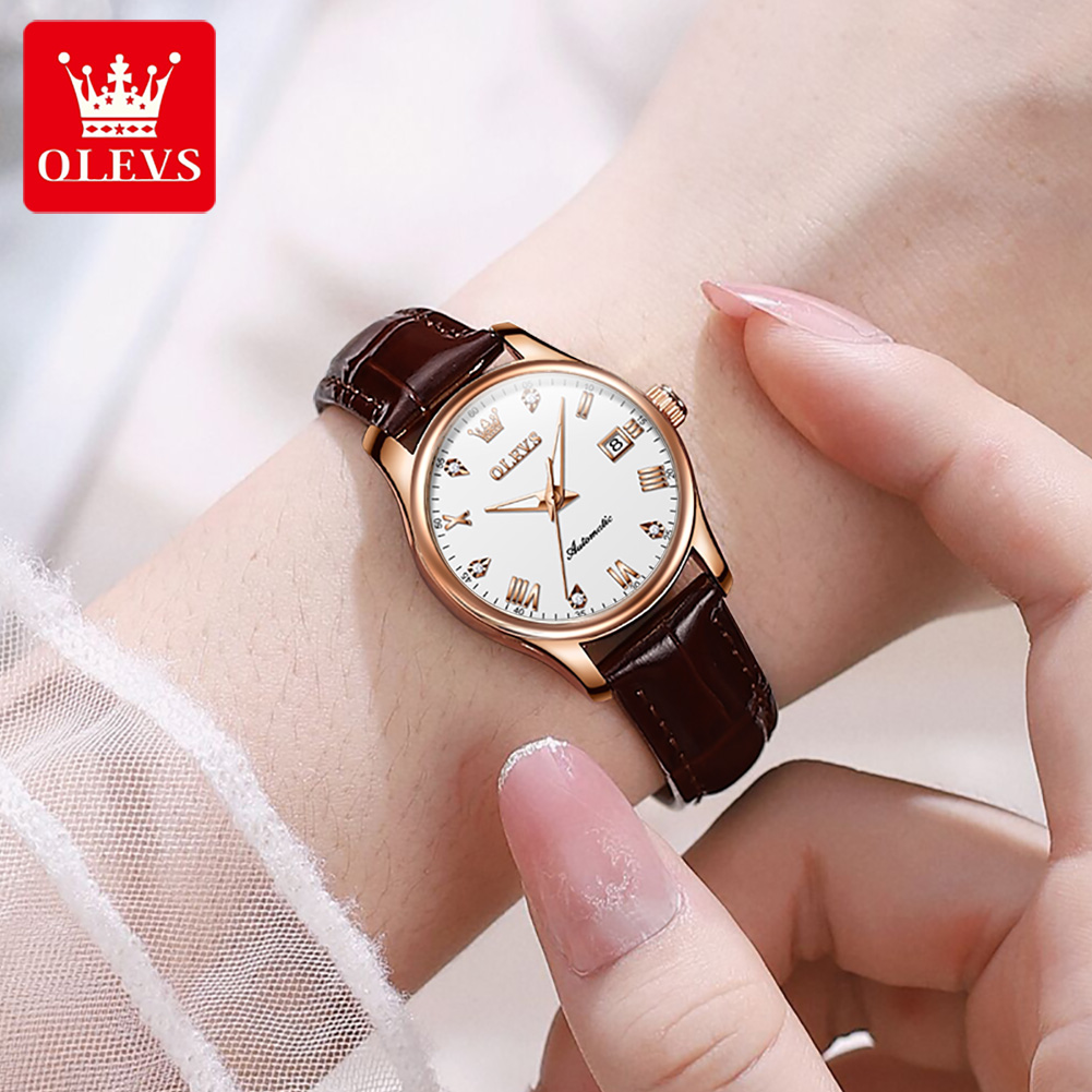 OLEVS-Reloj de pulsera para mu - Luxury Watch Cheap reseña y precio
