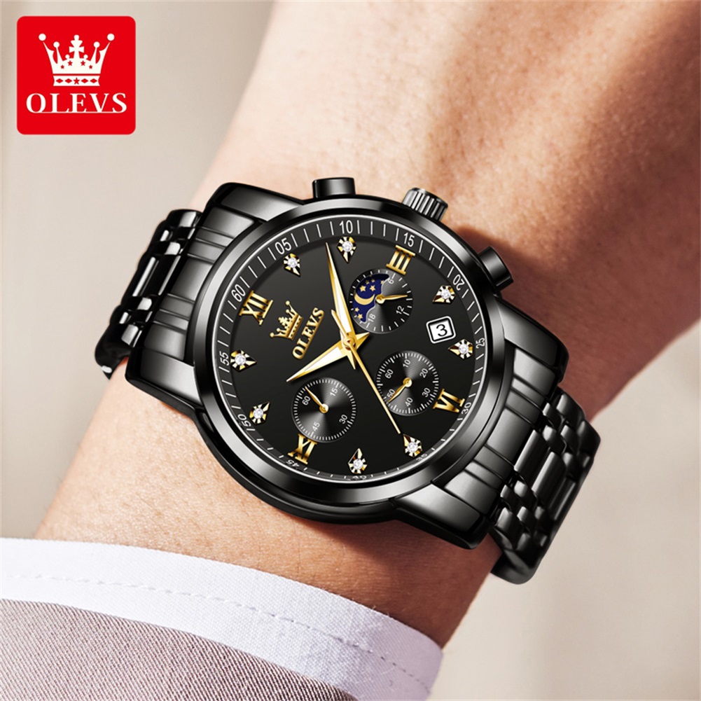 OLEVS Relojes populares para h - Luxury Watch Life reseña y precio