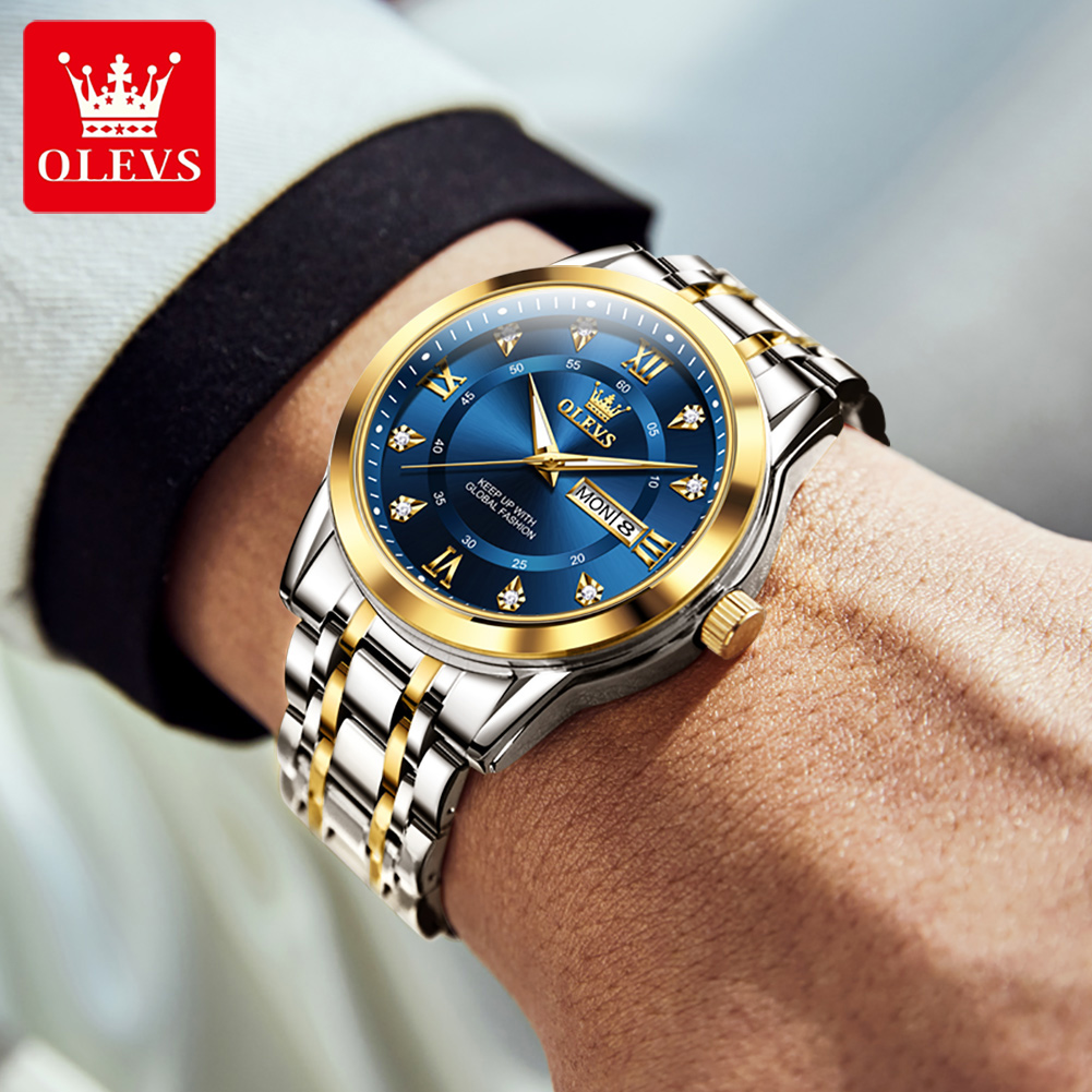 Marca OLEVS, relojes de moda p - Luxury Watch Life reseña y precio