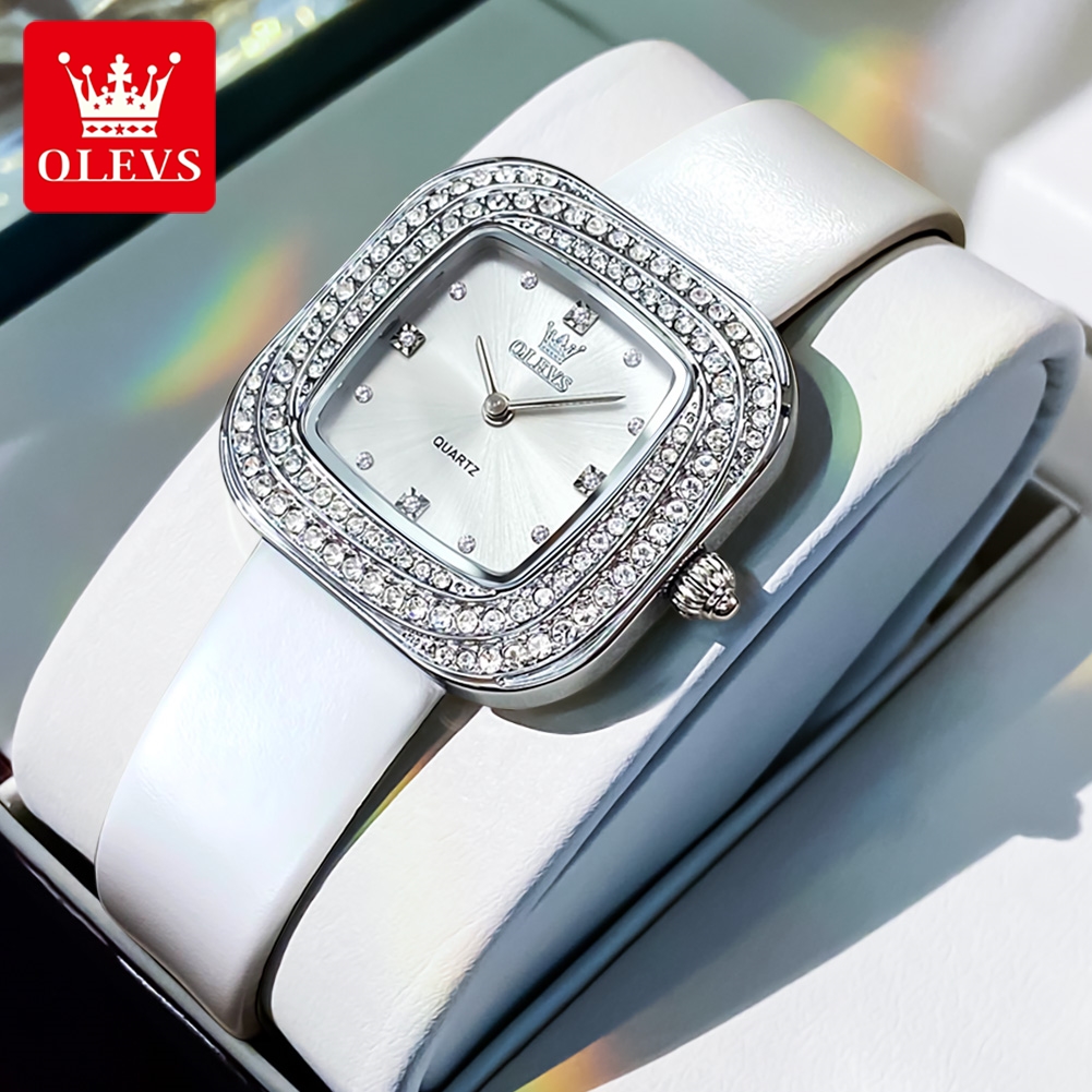 OLEVS 5512 Reloj de pulsera de - Luxury Watch With Leather Strap reseña y precio
