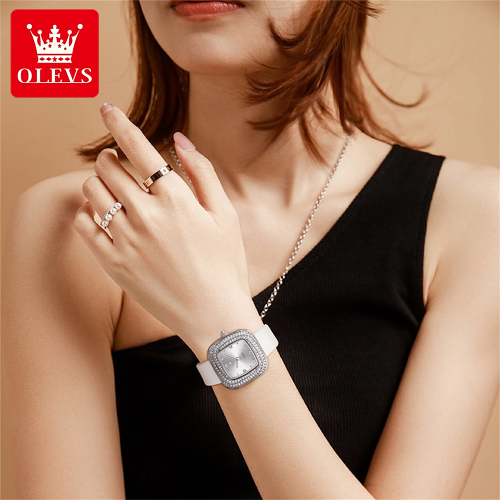 OLEVS 5512 Reloj de pulsera de - Luxury Watch With Leather Strap reseña y precio