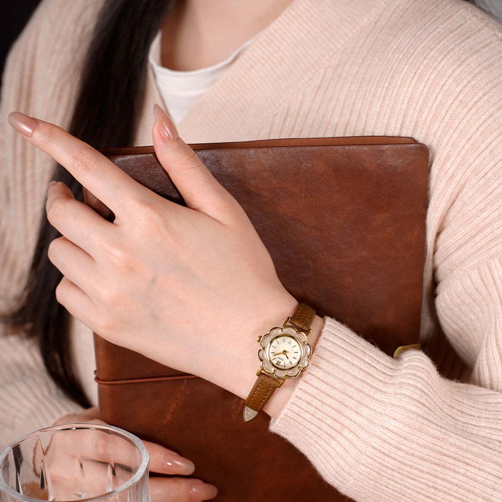 GEDI Reloj floral retro de alt - Luxury Watch With Leather Strap reseña y precio