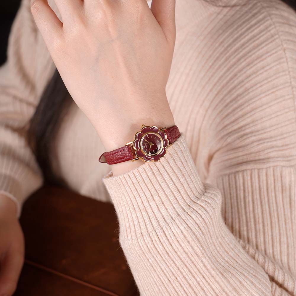 GEDI Reloj floral retro de alt - Luxury Watch With Leather Strap reseña y precio