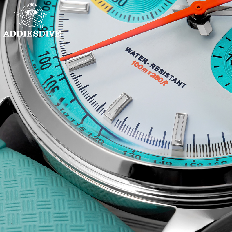 ADDIESDIVE, nuevo reloj cronóg - Luxury Watch Rubber Strap reseña y precio