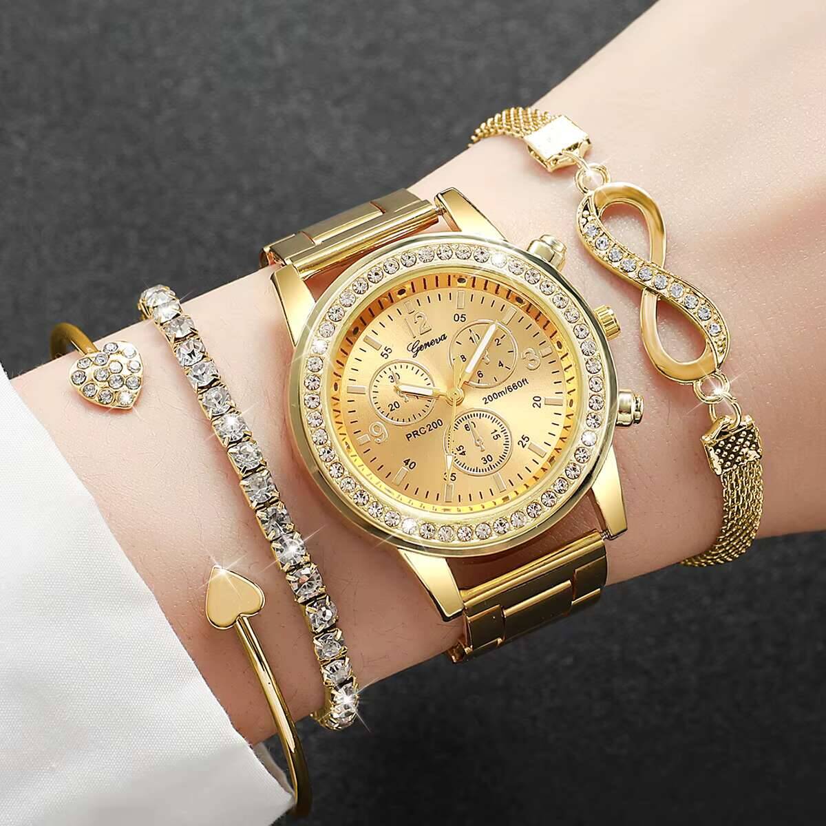 Juego de 4 relojes de lujo con - Luxury Watch Travel Case reseña y precio